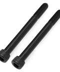 24 Pc M6 X 125mm Hex Socket Head Cap Screws Bolts Set Built Like A Tank 12.9 Grade Carbon Steel Fasteners showing black oxide coating and hex drive.