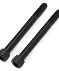 Heavy Duty M12 X 160mm Hex Socket Head Cap Screws Two Pack, 12.9 Grade Carbon Steel partially threaded black oxide bolts.