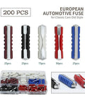 European Torpedo Type Car Fuses For Classic Rides Old School Electrical Protection 5A 8A 16A 25A 40A Pack Of 200