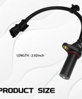 Crankshaft Position Sensor Replacement OEM 39180-2B000 391802B000 SU13885 For Hyundai Kia Dodge Engine Sensor Direct Fit High Quality Fits Tucson Accent Rio Soul And More Cars, 2.92 inch