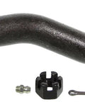 Beefed Up Steering Tie Rod End For 2007 To 2017 Jeep Wrangler And 2018 Jeep Wrangler JK Built For Reliable Steering Smooth Handling Solid Wheel Alignment And Durable Trail Ready Drivability, black steel close-up