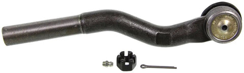 Beefed Up Steering Tie Rod End For 2007 To 2017 Jeep Wrangler And 2018 Jeep Wrangler JK Built For Reliable Steering Smooth Handling Solid Wheel Alignment And Durable Trail Ready Drivability, black steel close-up