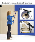 Self Priming Paint Roller With 1.6 Meter Extension Pole Removable Wool Core for easy wall painting and even coverage.