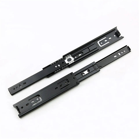 Wide Drawer Slide Rails 4 Inch Short Ball Bearing Guides Folding Ball Rail System 2 Pack For Small Cabinets 35 Width 6 Inch