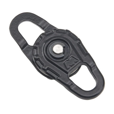 Alloy RC Crawler Winch Snatch Block Pulley For 1 10 Scale RC Cars Beefy Universal Upgrade For Axial SCX10 TRX 4 D90 Wraith Tamiya CC01 Redcat Gen7 HSP HPI RC4WD 1 10 Crawlers Heavy Duty Metal Gear Realistic Look, black metal 25x15mm