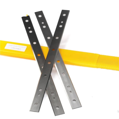Badass 6pcs HSS Planer Blades Jointer Knives Real Heavy Duty wood planer blades with reversible edges and protective yellow cover