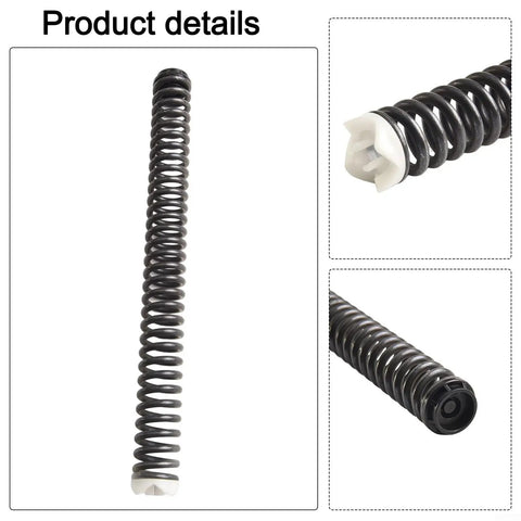 Beefed Up Steel Front Fork Shock Absorber Coil Springs For Mountain Bikes Replacement Suspension Parts 11 Point 2 Inch Length Black 2 Pack