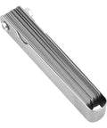 Dual Metric And Imperial Stainless Steel Feeler Gauge Ruler For Welding Gap And Slot Measurements, stack view of blades