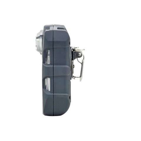 Side view of ALTAIR 2X Single Gas Detector For Carbon Monoxide CO 25 To 100 PPM Charcoal Portable Handheld Gas Monitor With Clip