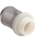 Stainless Steel Pump Suction Strainer Basket With Plastic Threaded Connector Hose Filter For Garden Irrigation Systems Rain Barrel Accessories Agriculture And Lawn Gear Use Half Inch Size