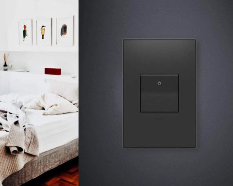 15 Amp Paddle Switch 1 Or 3 Way With Matching Graphite Wall Plate 4 Pack Sleek Upgrade for modern living spaces