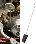 Heavy Duty Timing Chain Wedge Tool And Camshaft Phaser Alignment Bar For 4.6L And 5.4L 3V Ford Engines Made From High Carbon Steel in engine setup.