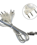 Top Notch Sport Fencing Body Cords Cable For Foil And Epee With Easy Hand Line Clamp Pro Grade Fencing Gear Built Tough For Training And Competition Wide Compatibility With Most Foil And Epee Setups, clear plastic and stainless steel connectors