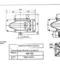 2 Inch 12 Volt Electric V Type Modulation Ball Valve For Industrial Irrigation Systems Delivers Precise Water Flow Control Built Tough For Heavy Duty Use Everyday technical drawing
