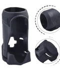 Lightweight Protective Boot With Easy Install And Removal For Quick Transition Top Notch Durable Materials Precise OE Fit Seamless Installation And Superior Performance For Long Lasting Protection black boot, front and angled views