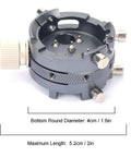 7750 Watch Movement Base and Holder for Repairing and Adjusting, alloy tool with secure fixation, 4cm diameter and 5.2cm length