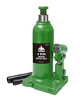 Beefy Heavy Duty 4 Ton Hydraulic Bottle Jack For Cars And Trucks 8000 Lb Capacity Portable Auto Repair Jack With Adjustable Screw Top Safety Tested Green Lift Tool For Home Garage And Shop