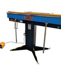 Magnetic Sheet Metal Brake 4 Foot Working Length, 220V single phase with electromagnet clamp system, manual operation for precision metal forming