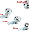 Adjustable Cam Lock Set 16mm 20mm 30mm for outdoor mailboxes file cabinets tool boxes lockers and furniture hardware