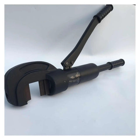 Heavy Duty Hydraulic Crimping Tool And Rebar Cutter With Handle, compact design, ideal for cutting steel rods 4-27mm.