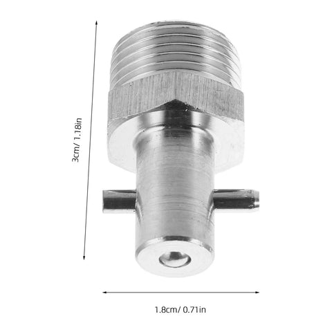 Premium Stainless Steel Needle Grease Gun Adapter Kit Heavy Duty 3 Piece Set Keeps Lawn Mowers And Tractors Running Smooth Zerk Fit Compatible No Leaks Top Upgrade For Auto Shop Bosses And Pro Mechanics Seeking Solid Performance On Every Job. stainless steel grease adapter, 3cm x 1.8cm