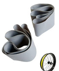 2-Pack PVC Fat Tire Rim Liner 20/26x4.0 Inch Tear-Resistant And Abrasion-Resistant Inner Tube Protector, Tool-Free Stretch Install