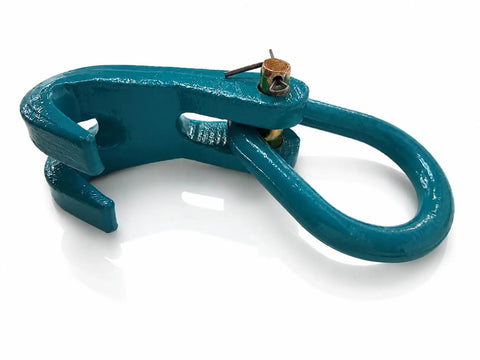 Set 20 Heavy Duty Auto Body Frame Machine Sheet Metal Hook And Tool Plate Clamp Kit For Frame Repair And Pulling, single clamp detail view.