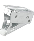 Close-up of Push To Open Door Latch With Touch Catch Cabinet Hardware showing cold rolled steel spring mechanism.