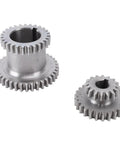 Top Shelf Heavy Duty Mini Lathe Gear Set High Low Speed Transmission Kit With Motor Belt Pulley Premium Replacement Parts metal gears for compact lathes.
