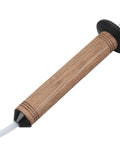 Pro Grade Heavy Duty High Temp Steam Wand Cleaner Brush with wood handle for coffee machines, high pressure steam cleaner head