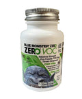 White bottle of Blue Monster Zero VOC PTFE pipe thread compound for industrial plumbing use.