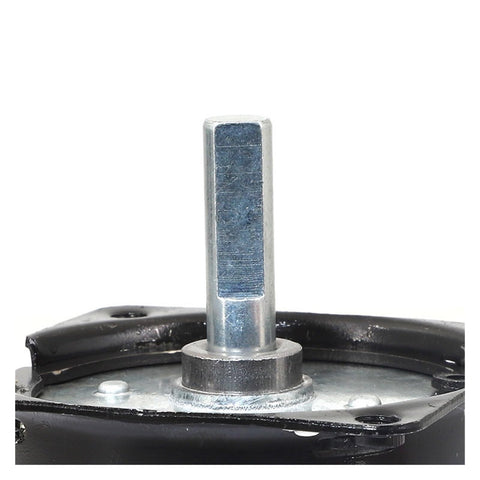 Close-up view of the 8mm shaft on the Smooth Running 220V AC Synchronous Motor With 14W Permanent Magnet Tech.