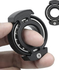 Aluminum Alloy Fidget Ring For Men Dope Anxiety Relief Toy With 6804 Ball Bearing Chain Bike Sound Nuclear Reactor Design Finger Roller