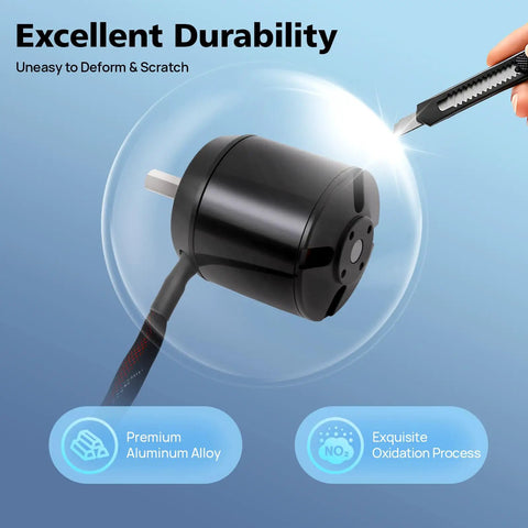 Offroad Electric Skateboard Motor Kit 24V 2300W Brushless Outrunner 170KV High Speed 4080RPM in aluminum alloy casing