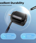 Top Shelf 170Kv Brushless Outrunner Motor With Hall Sensor in black aluminum, showcasing durability and premium material.