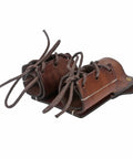 Go-To Must-Have Leather Tool Organizer Belt Pouch Bull Pin Holster with riveted leather sleeves and tunnel loop