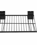 Heavy Duty Slatwall Shelves 16 Inch Wide Wire Shelf Organizer For Garage Workshop Kitchen And Office Slatwall Accessories Durable Powder Coated Finish 2 Pack