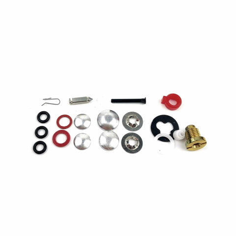 Carburetor Rebuild Kit With Float For Johnson Evinrude OMC Outboard Motors 9.9 15 18 20 25 28 30 40 45 50 55 60 HP Replacement Sierra 18 7222