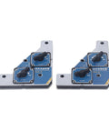 Heavy Duty 50KG Magnetic Welding Clamp With Double Layer Galvanized Steel for accurate positioning and steady grip on iron plates.