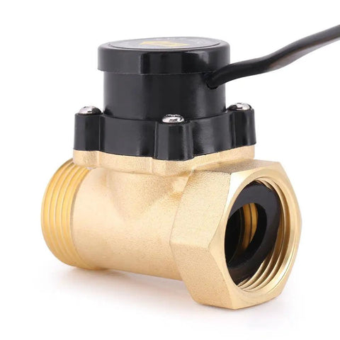 G1 Thread 220V Water Flow Sensor For Booster Pumps With Magnetic Automatic Control Switch High Precision Flow Detection