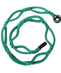 Arborist Rigging Sling Three Quarter Inch, 10 Ft Adjustable Block With Aluminum Ring, Green 12 Strand Polyester, USA Made
