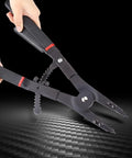 Heavy Duty 16 Inch Circlip Pliers Set 2 Pack Internal and External Snap Ring Pliers With 0 15 45 90 Degree Tips Heat Treated Steel