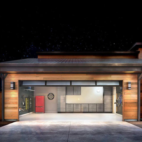 Bright 1500 Lumen LED Light You Can Control And Schedule From Your Phone With A Smart Garage Hub Or Wi Fi Opener Super Easy Plug In
