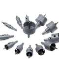 13Pcs TCT Hole Saw Kit With Tungsten Carbide Tips for Stainless Steel, various sizes with center pilot bits
