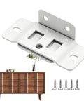 Sturdy L Shaped Corner Brace With Screws For Cabinets And Shelves Heavy Duty Concealed Fastening Bracket with screws and cabinet