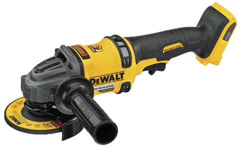60V Max Brushless Cordless Grinder With Kickback Brake Four And A Half Inch To Six Inch Wheel 9,000 RPM No Load Speed High Power Tool Only Renewed