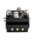 Beefed-Up 12V 500A Winch Solenoid Relay Contactor with sealed housing, alloy contacts for ATV UTV winches forward and reverse control