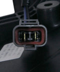 Connector view of Premium Radiator Cooling Fan Assembly Fits 2003 Through 2008 Honda Pilot OE Direct Swap.