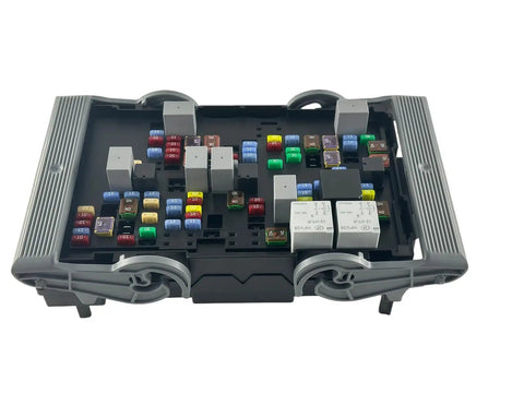 Direct Fit Engine Fuse Box 22798218 top view showing fuses and relays for 2010-2014 Chevy Tahoe Silverado GMC vehicles.