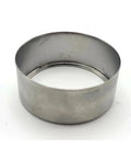 Stainless Seal Wear Sleeve For Trailer Axles 1.72 Inch Outer Diameter With O Ring Beefy Heavy Duty Replacement Kit Close-Up